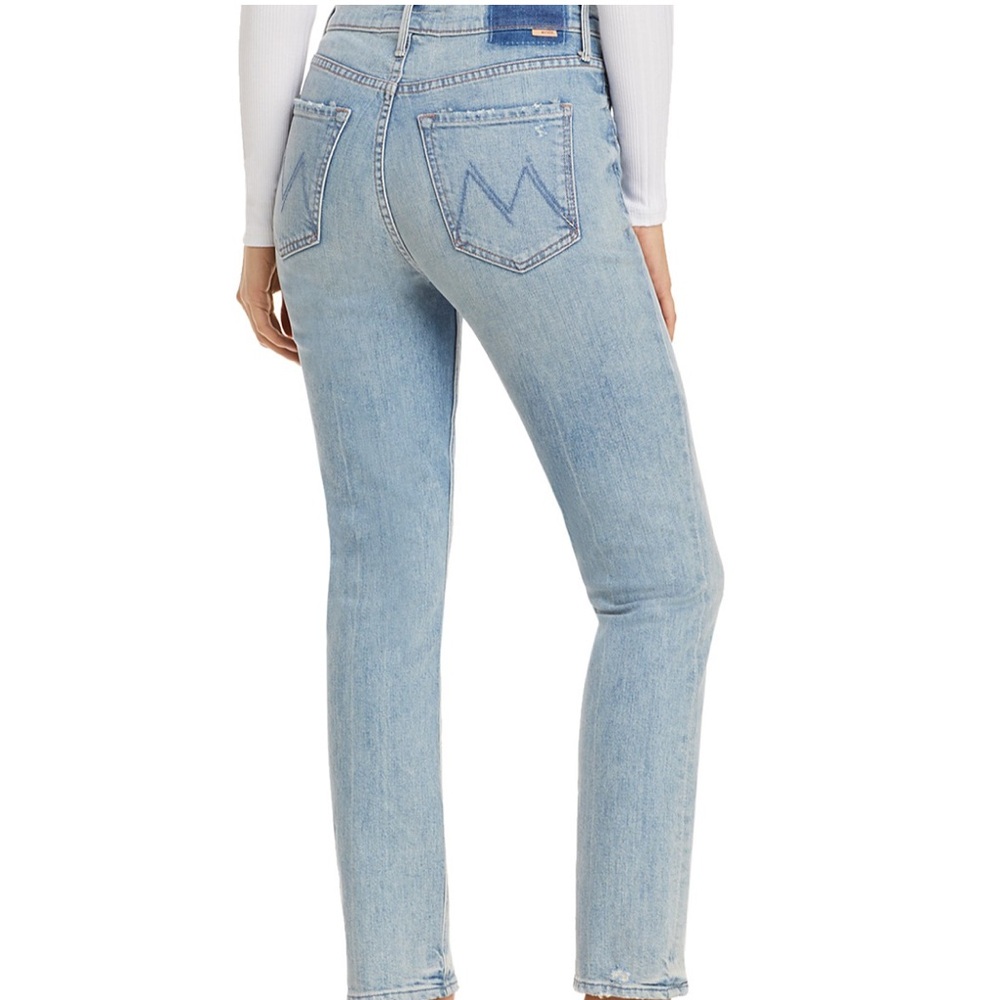 MOTHER SUPERIOR DENIM NWT Yoke Front Dazzler Ankle Rigid Jeans Wildling 28 - Picture 3 of 10